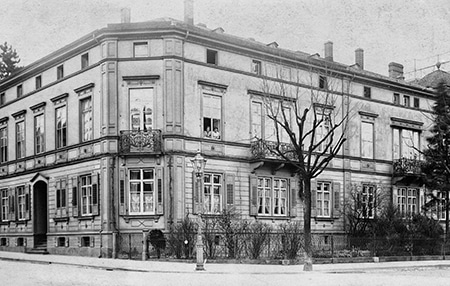 Historische Aufnahme Kanzlei für Versicherungsrecht Susanne Schäfer, Wallstr. 2, Freiburg